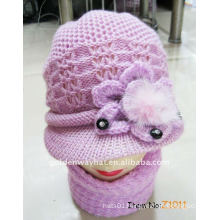 cheap Woolen Knitted visor cap
